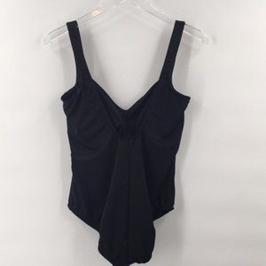 Miraclesuit Black One Piece Tummy Control 14DD